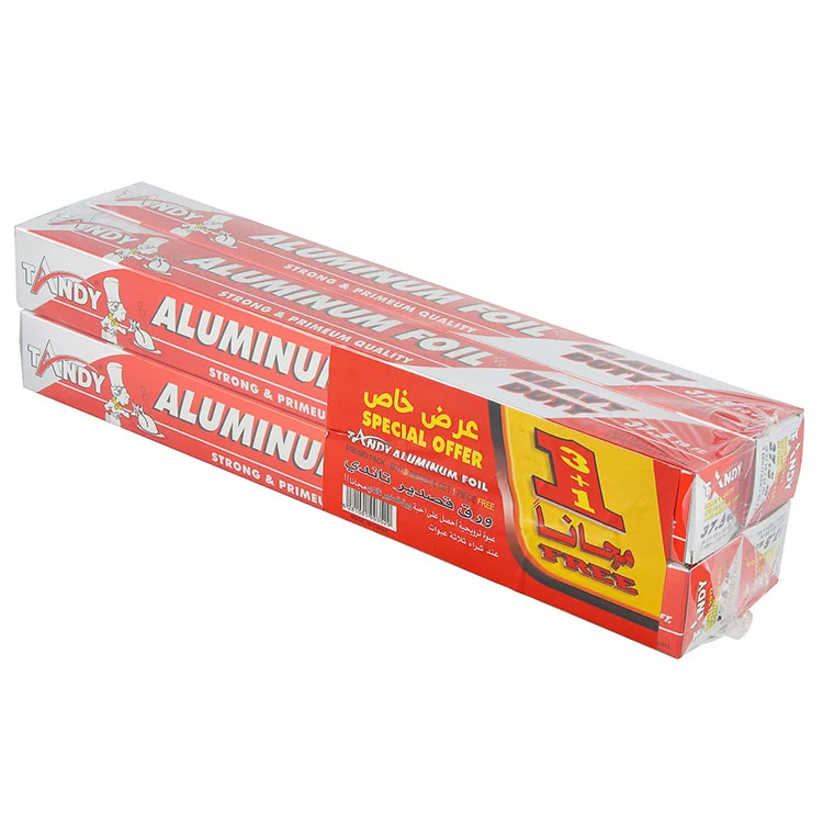 Balení potravin Kuchyňské role hliníkové fólie